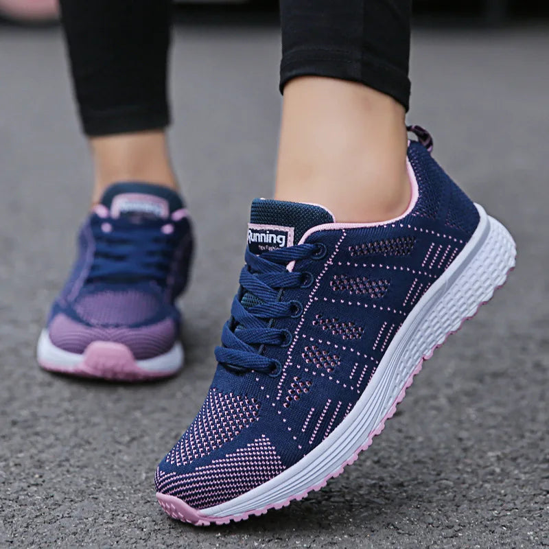 Cloud White Knit Sneakers