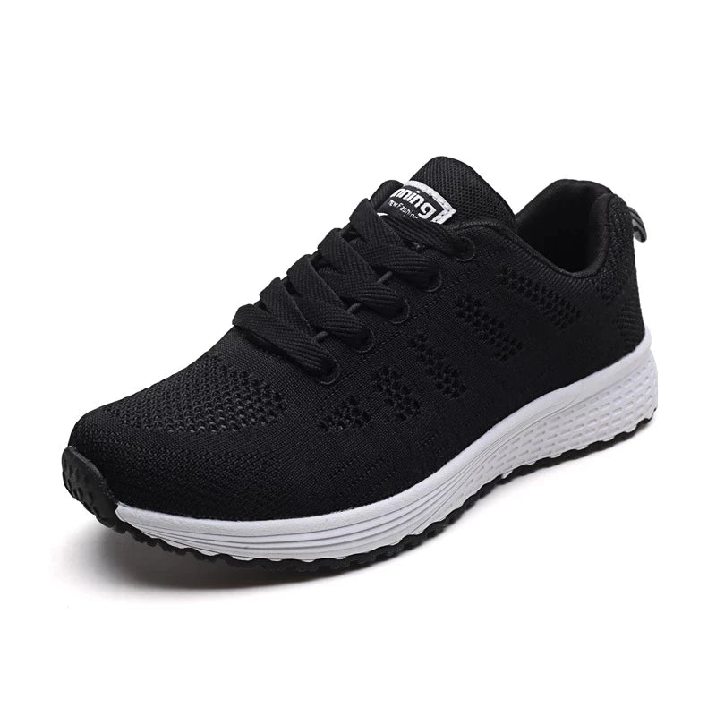 Cloud White Knit Sneakers